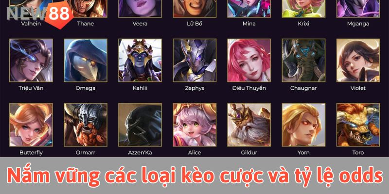 Nắm vững các loại kèo cược và đọc tỷ lệ odds