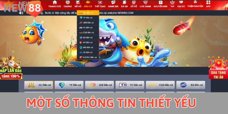 Một số thông tin thiết yếu 