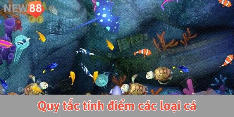 Quy tắc tính điểm game Bắn cá