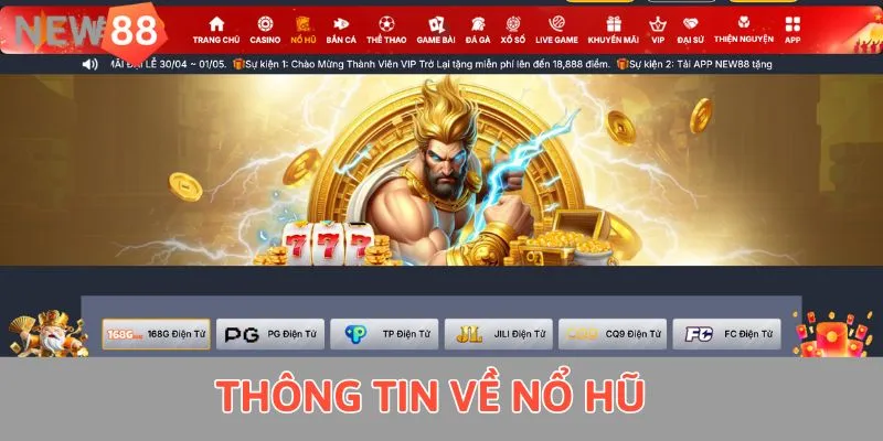 Thông tin về nổ hũ 